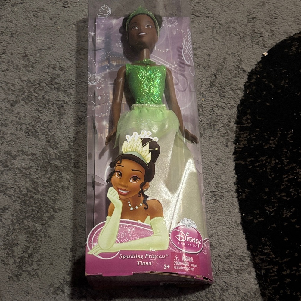 Disney Tiana Doll in Glittering Green Gown
